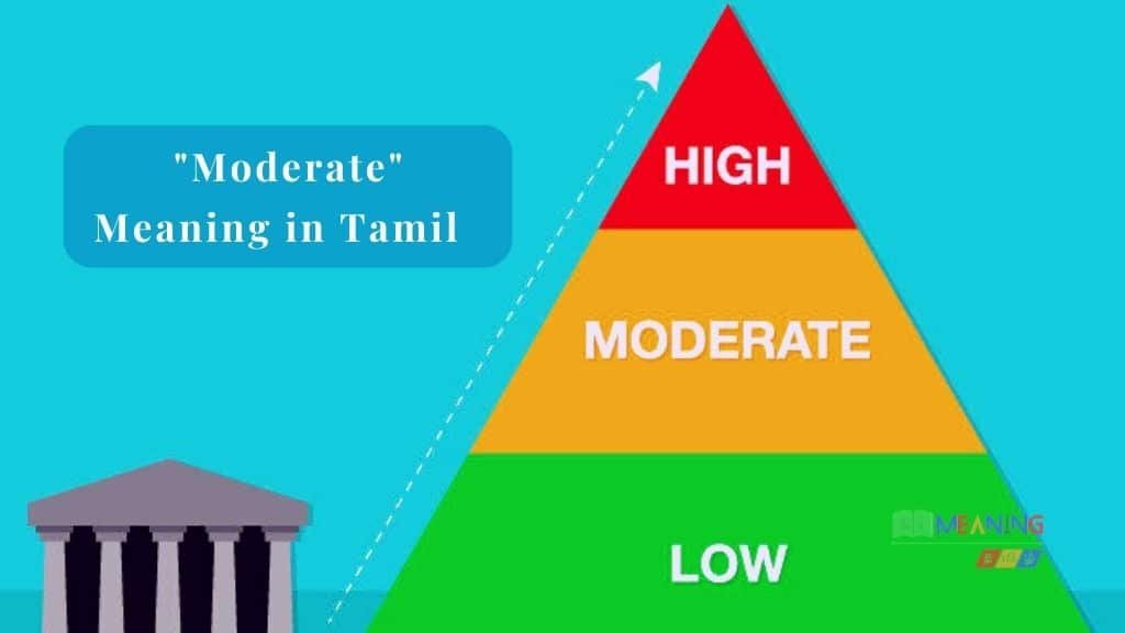 Moderate meaning in Tamil